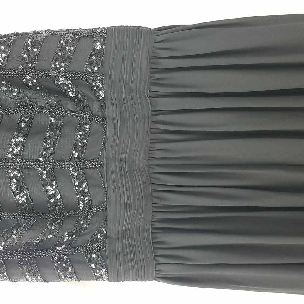 White House Black Market Beaded Cut in Gown NWT - Picture 6 of 14